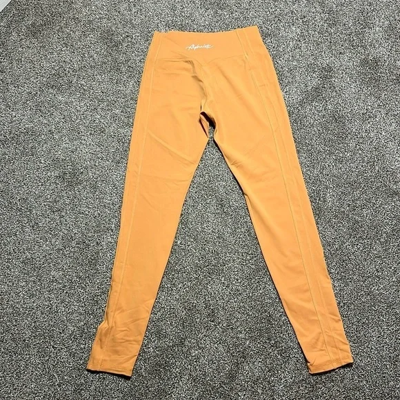 Alphalete pulse KINETIC LEGGING SUN KISSED Womens LEGGINGS no size tag medium - Picture 1 of 7